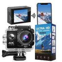 Cámara Acción Innedd 4K 16MP Deportiva con Pantalla y WIFI