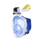 Mascara Snorkel  de Buceo con Base para Cámaras Antiempañante Talla L/XL / Shoot