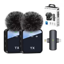 Micrófonos Inalámbrico Audio Profesional Tipo-C y Lightning