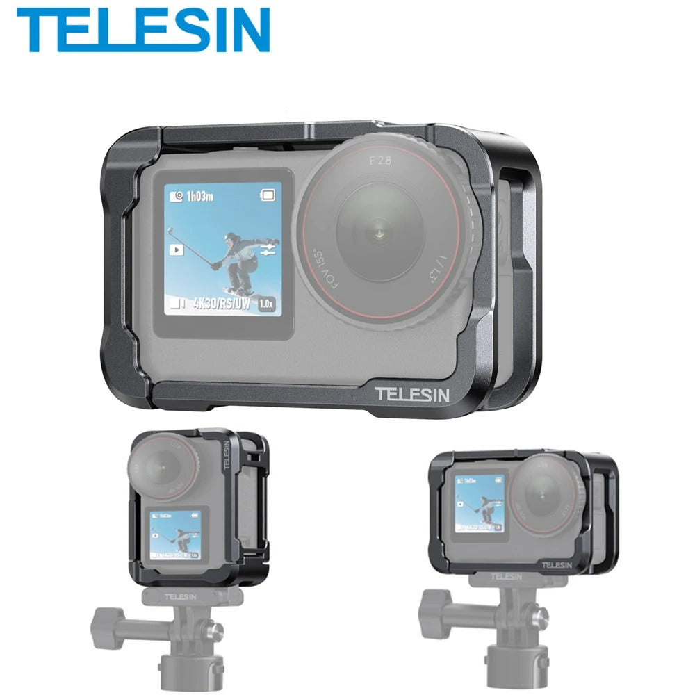 Marco Aluminio Protector para DJI Osmo Action 6 - Telesin