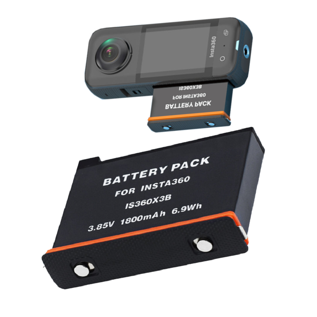 Batería Recargable para Insta360 X3 de 1800mAh