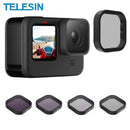 Pack 4 Filtros para GoPro Hero 9/10/11/12 - CLP/ND64/32/16