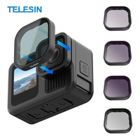 Pack 4 Filtros para GoPro Hero 13 CLP/ND64/32/16 - Telesin