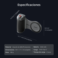Master Grip Magsafe para iPhone 17 Pro y 17 PRO MAX con Carga Inalámbrica