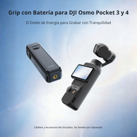Grip Power Bank para DJI Osmo Pocket 3 4 5000mAh - Telesin