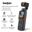 Cámara Pocket 4K 75MP con Gimbal 3 Ejes para Vlog Contenido
