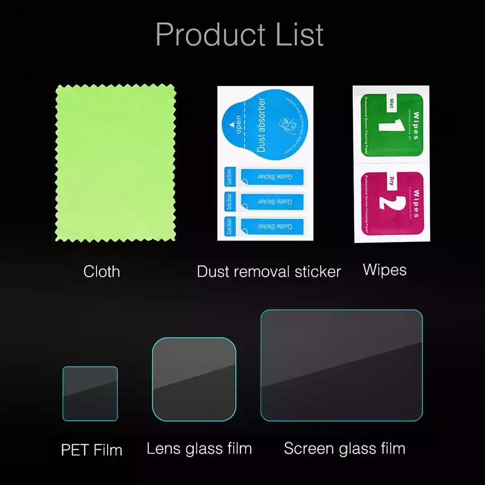 Laminas protectoras para Gopro 9/10/11/12 - Telesin