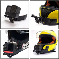 Soporte Frontal Adhesivo - Casco Moto Cámaras Gopro Y Otras