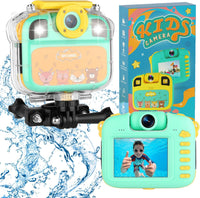 Cámara Deportiva Infantil Impermeable 1080P Pantalla Acción