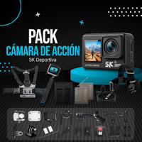 Pack Cámara Deportiva 5K