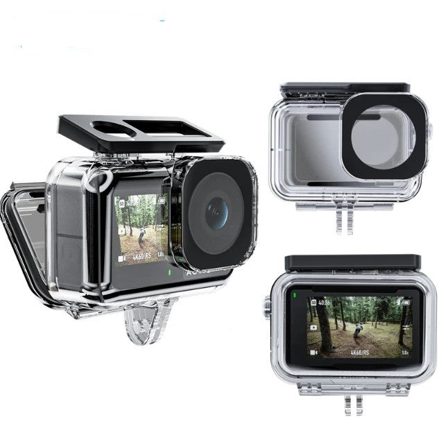 Carcasa Sumergible Compatible Para Dji Osmo Action 3/4/5 Pro - Telesin
