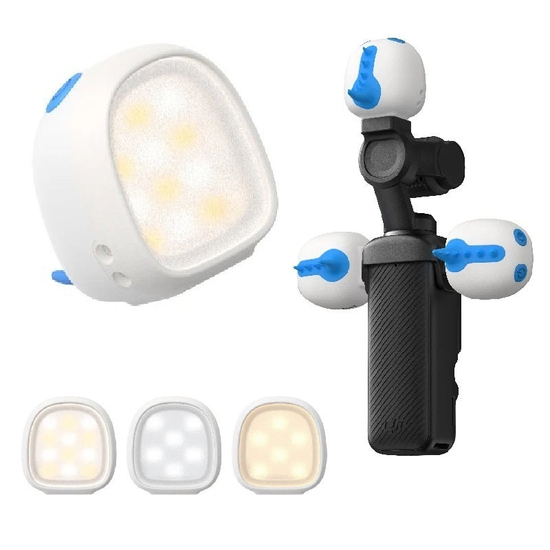 Mini Luz Monstruo LED para Cámara DJI Osmo Pocket 3 y 4