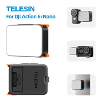 Luz LED Magnética para DJI Osmo Nano / Action 6