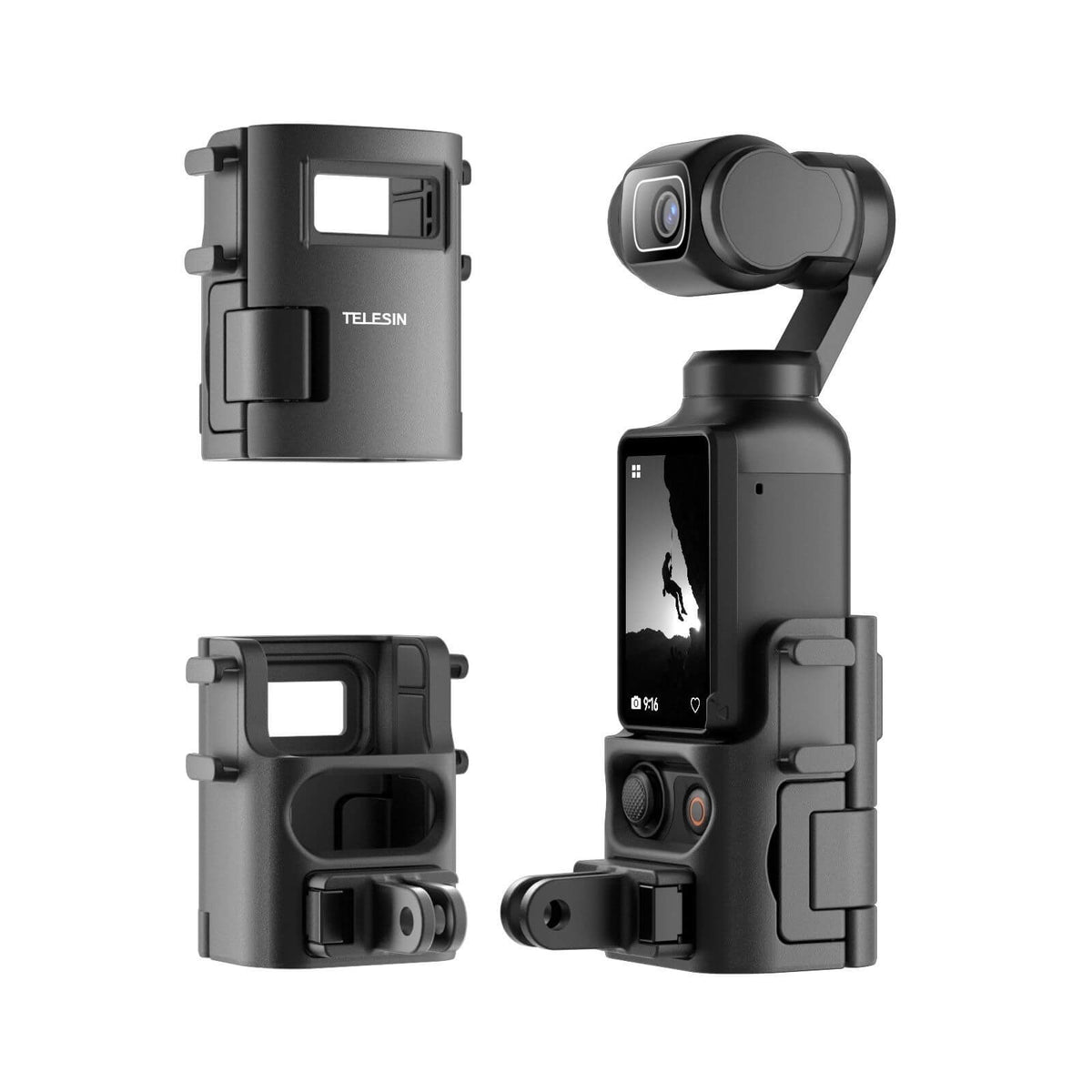 Jaula Expansión Multifunción para DJI Pocket 3 / 4 - Telesin