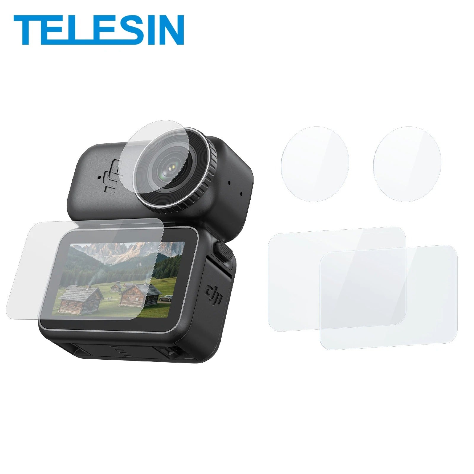 Láminas de vidrio Templado para DJI Osmo Nano Lente Pantalla