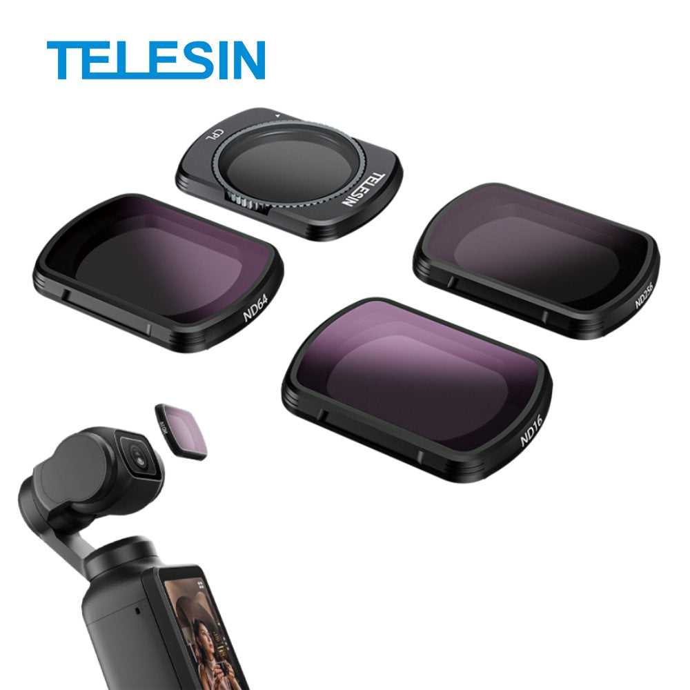 Kit de Filtros Magnéticos para DJI Osmo Pocket 3 - Telesin