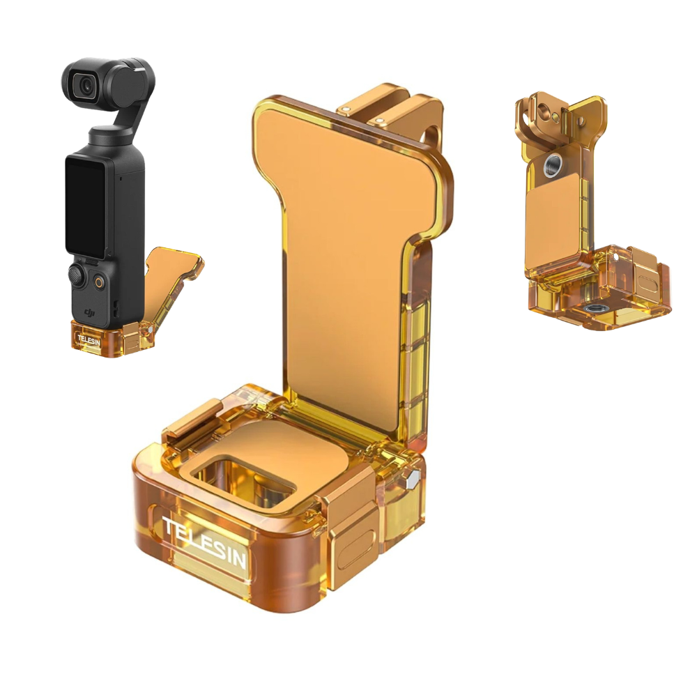 Soporte Magnético y Anclaje para DJI Pocket 3 4 4Pro Telesin