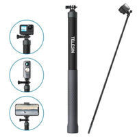 Bastón Selfie 3M Fibra de Carbono para Cámara Insta360 Gopro