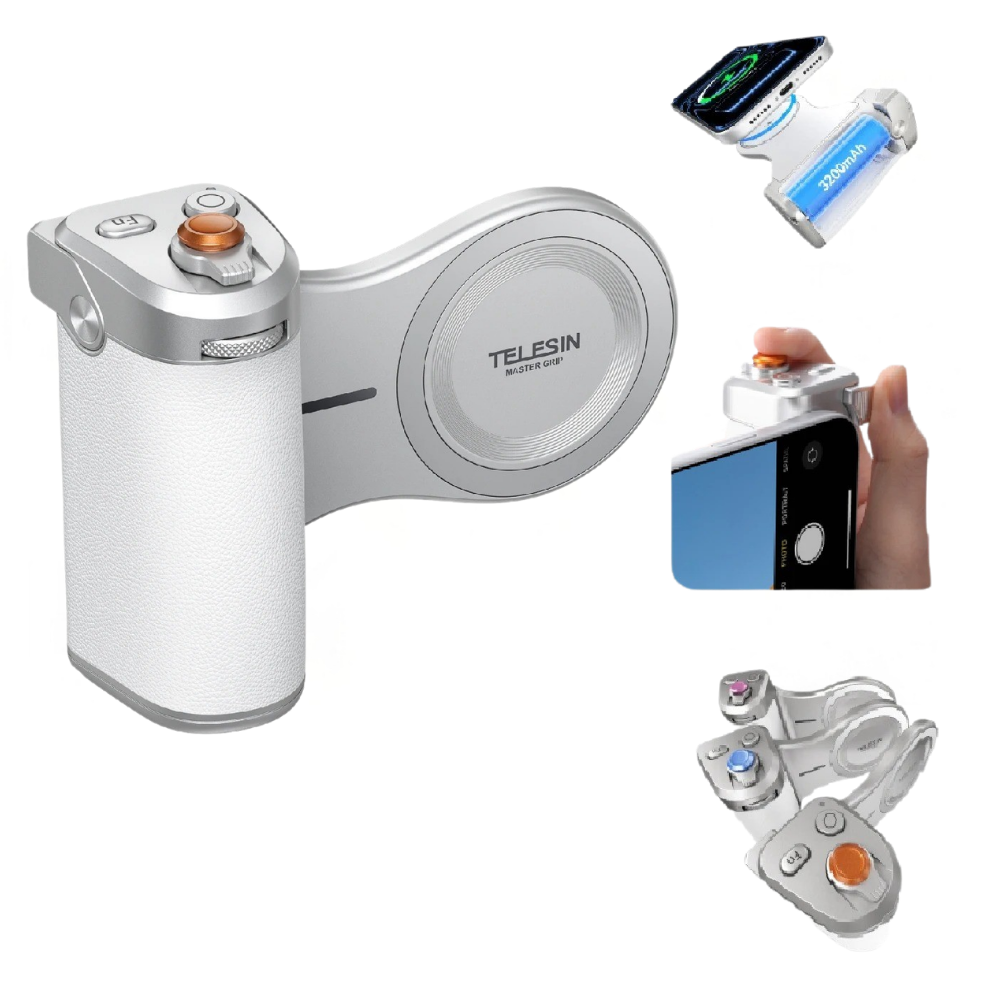 Pro Shot Grip Magnético Carga Inalambrica para Iphone