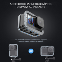 Marco Aluminio para Cámara GoPro 9 10 11 12 13 - Telesin