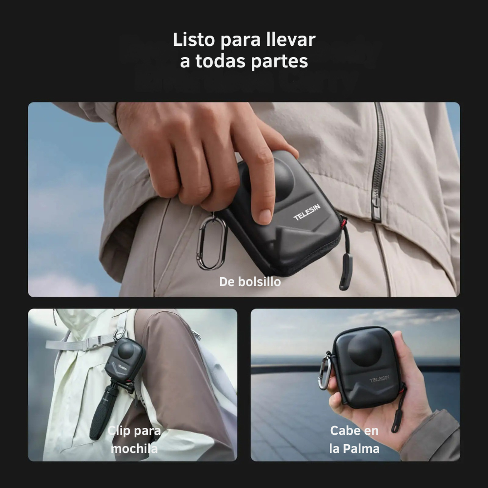 Estuche Protector para DJI OSMO 360 Gran Estilo - Telesin