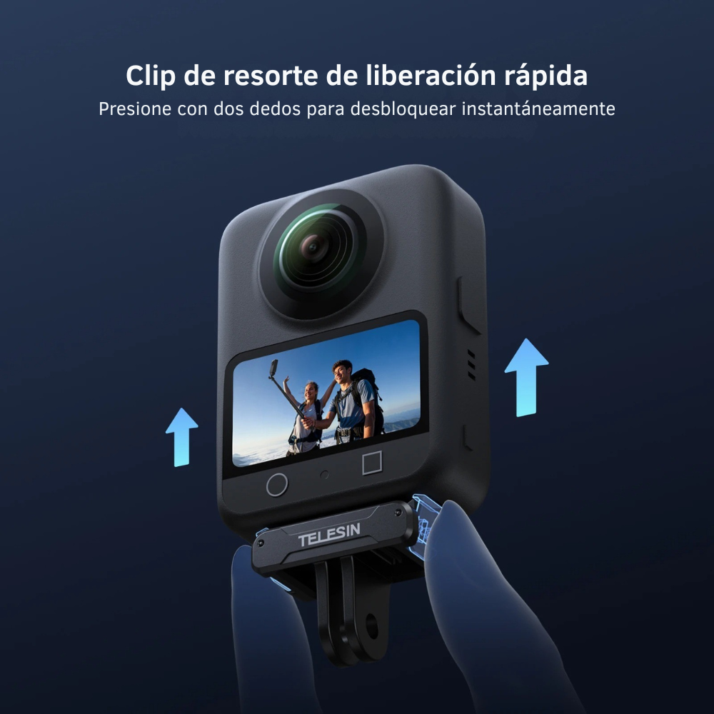 Adaptador Magnético Rápido para DJI Osmo 360 y Action 5 4 3