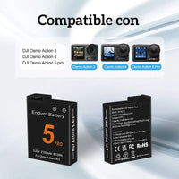 Batería recargable para DJI Osmo 3 / 4 / 5 de 2100 mAh