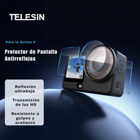 Láminas de Vidrio Templado para DJI Osmo Action 6 - Telesin