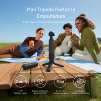 Mini Trípode Apertura Automática Portátil para Cámaras