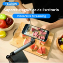 Soporte Mesa Magnético Pro para Celular Streaming Contenido