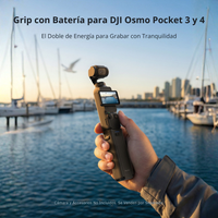 Grip Power Bank para DJI Osmo Pocket 3 4 5000mAh - Telesin