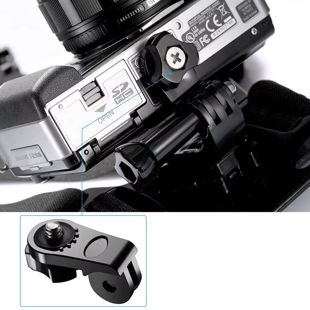 Adaptador Montaje para Cámaras GoPro DJI Insta360 y Otras