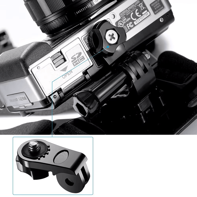Adaptador Montaje para Cámaras GoPro DJI Insta360 y Otras