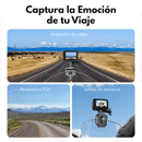 Soporte Clip 180° de Parabrisas Moto para Cámaras Deportivas