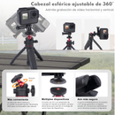 Trípode Extensible 360° para Cámaras Insta360 Gopro Otras