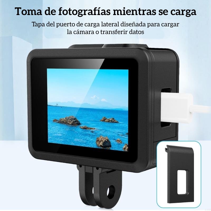 Funda Protectora Silicona Accesorios para GoPro Hero 4K 2024