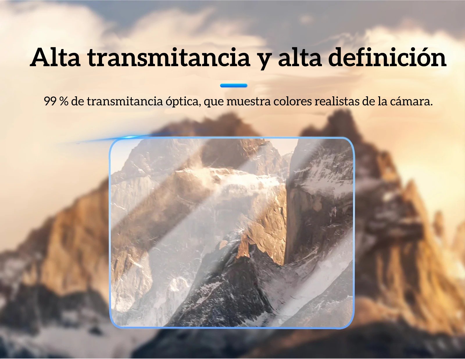 Láminas de Vidrio Templado para GoPro Hero 4K 2024