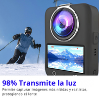 Cubiertas Protector de Lentes Para Cámara DJI Osmo 360