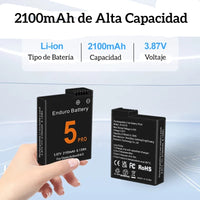 Batería recargable para DJI Osmo 3 / 4 / 5 de 2100 mAh