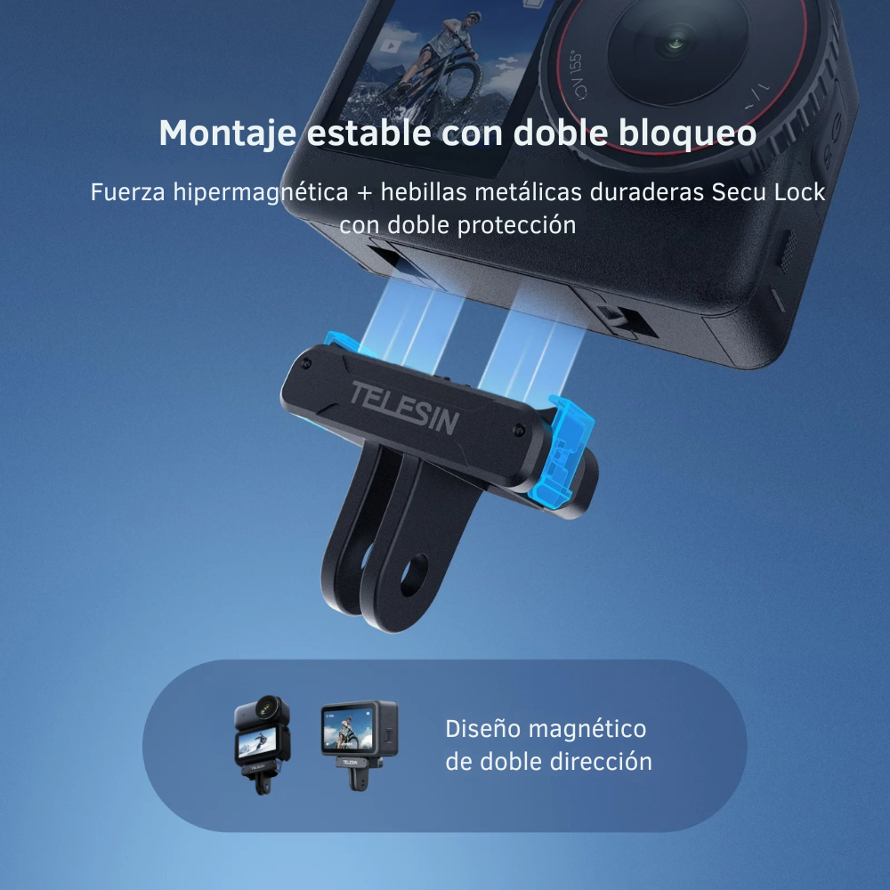 Adaptador Magnético Rápido para DJI Osmo Action 6 y Nano