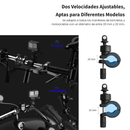 Soporte Bicicleta Cámara Acción Clip 360° Manubrio Ajustable