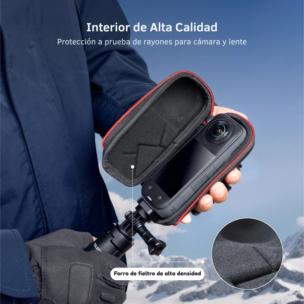Estuche Protector para Insta360 X4 X5 Gran Estilo - Telesin