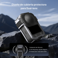Jaula Aluminio para DJI Osmo 360 Protección Soporte Estable