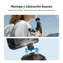 Soporte Mochila DJI Osmo Pocket 3 y 4 Montaje POV Manos Libres