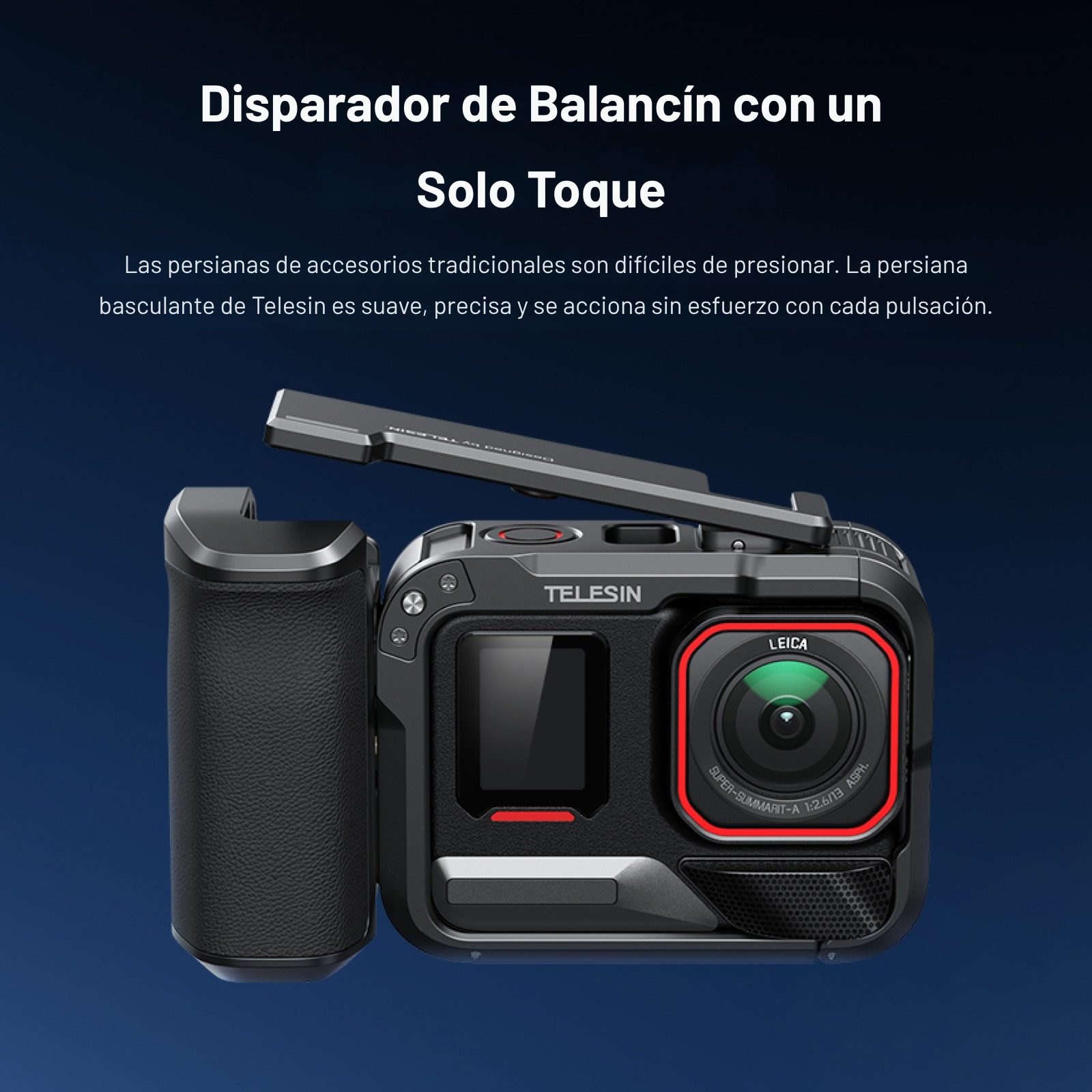 Kit Grip + Jaula Aluminio para Insta360 Ace Pro / Pro 2