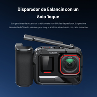 Kit Grip + Jaula Aluminio para Insta360 Ace Pro / Pro 2