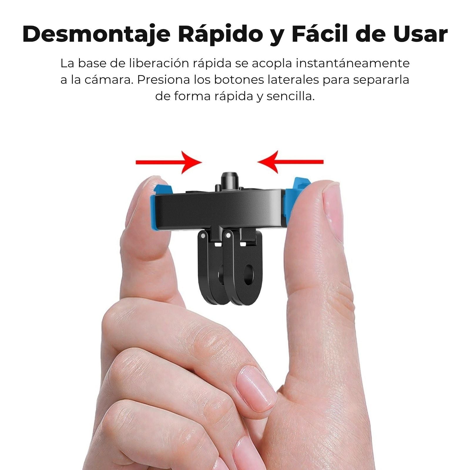 Soporte Magnetico de Aluminio para Gopro Max 2 y Gopro 13