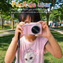 Cámara Retro para Niño 4K Con Fotos Videos Zoom y Juegos