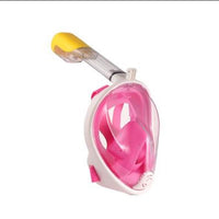 Mascara Snorkel  de Buceo con Base para Cámaras Antiempañante Talla L/XL / Shoot