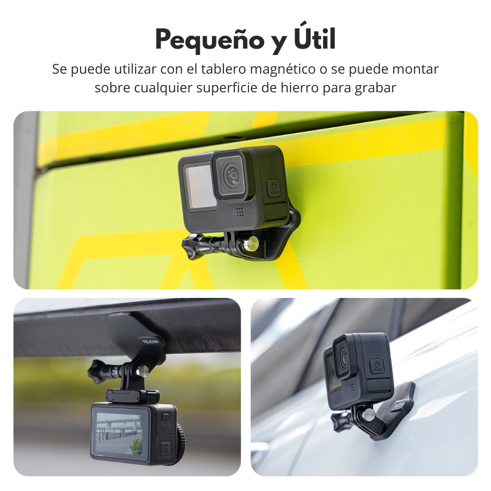 Soporte Mano libre de Cuello Magnético para Cámara Deportiva
